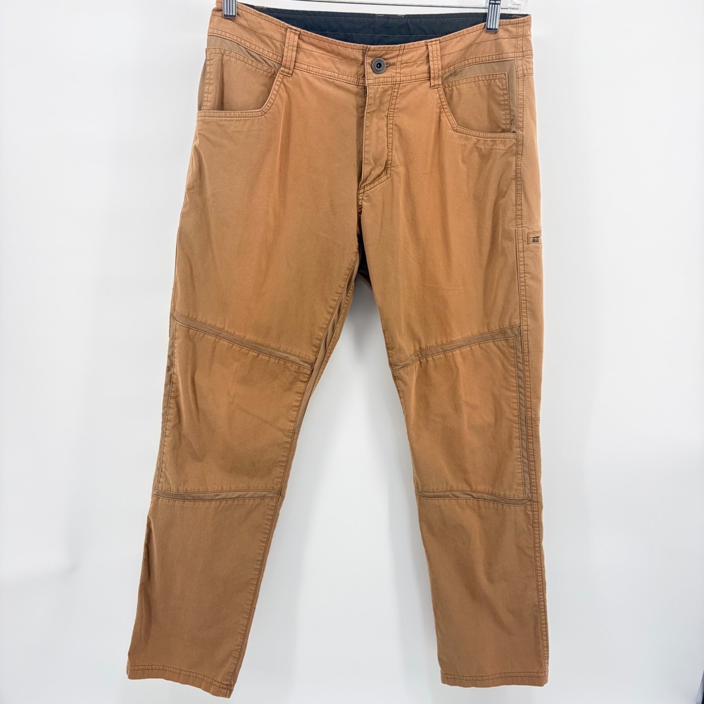 Kuhl Original Radikl Mens 32x30 Exoskeleton 5270 Brown Outdoor Hiking Pants